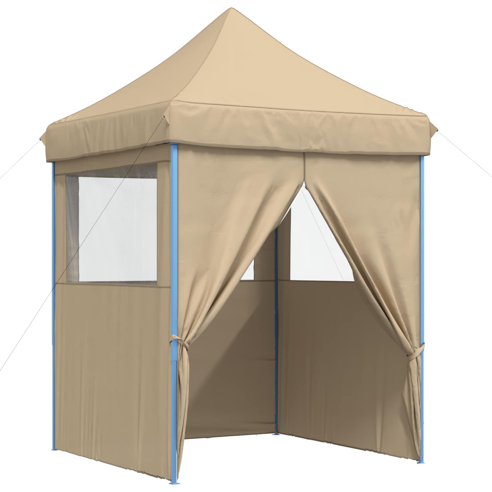 Šator za zabave Bež 200 x 200 x 306 cm Oxford tkanina