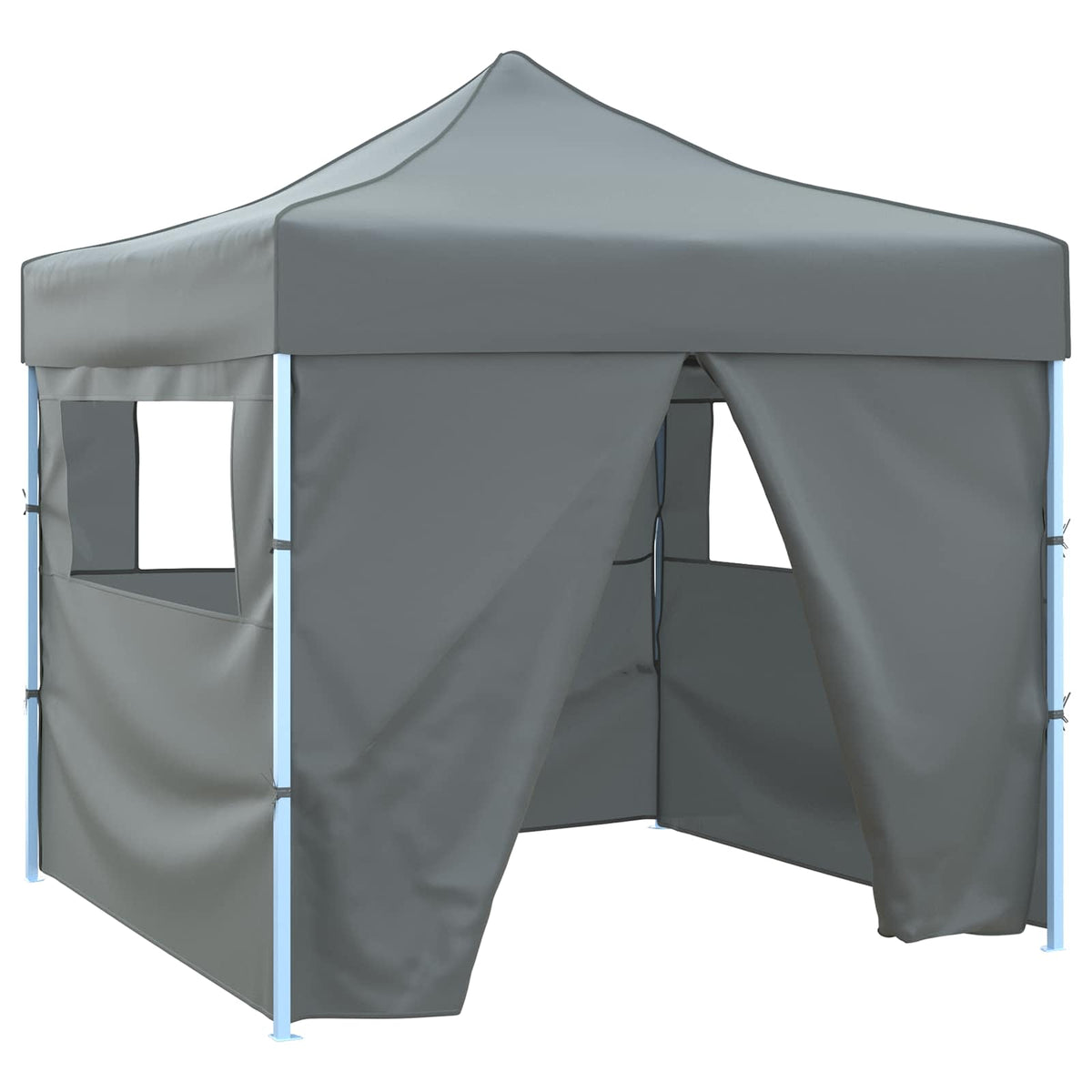 Šator za zabave 291 x 291 x 315 cm Antracit Oxford tkanina