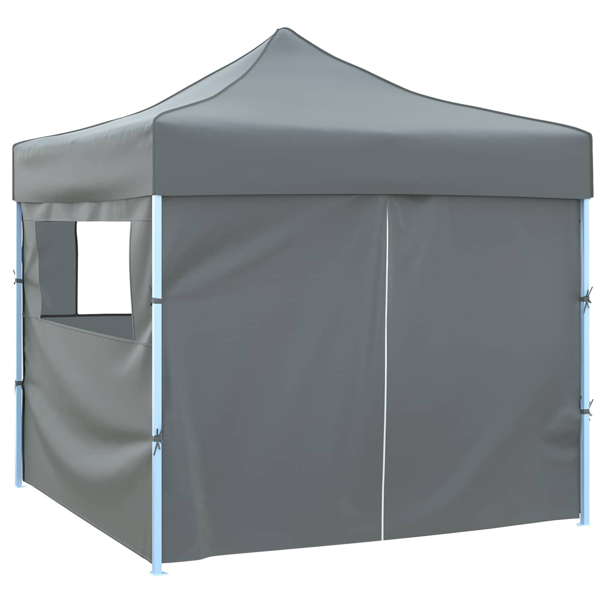 Šator za zabave 291 x 291 x 315 cm Antracit Oxford tkanina