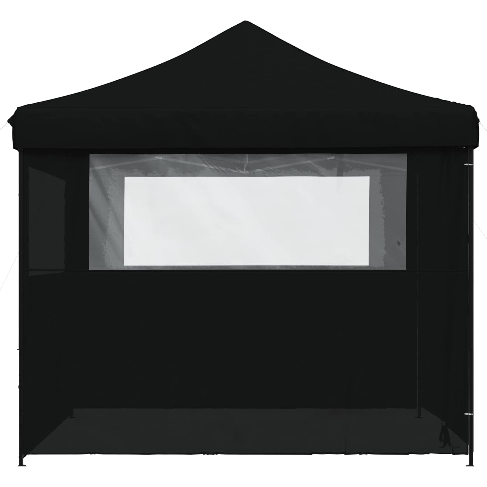 Šator za zabave Crna 292 x 292 x 315 cm Oxford tkanina
