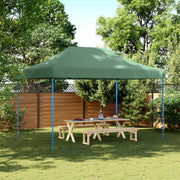Šator za zabave Zelena 279 x 410 x 315 cm Oxford tkanina