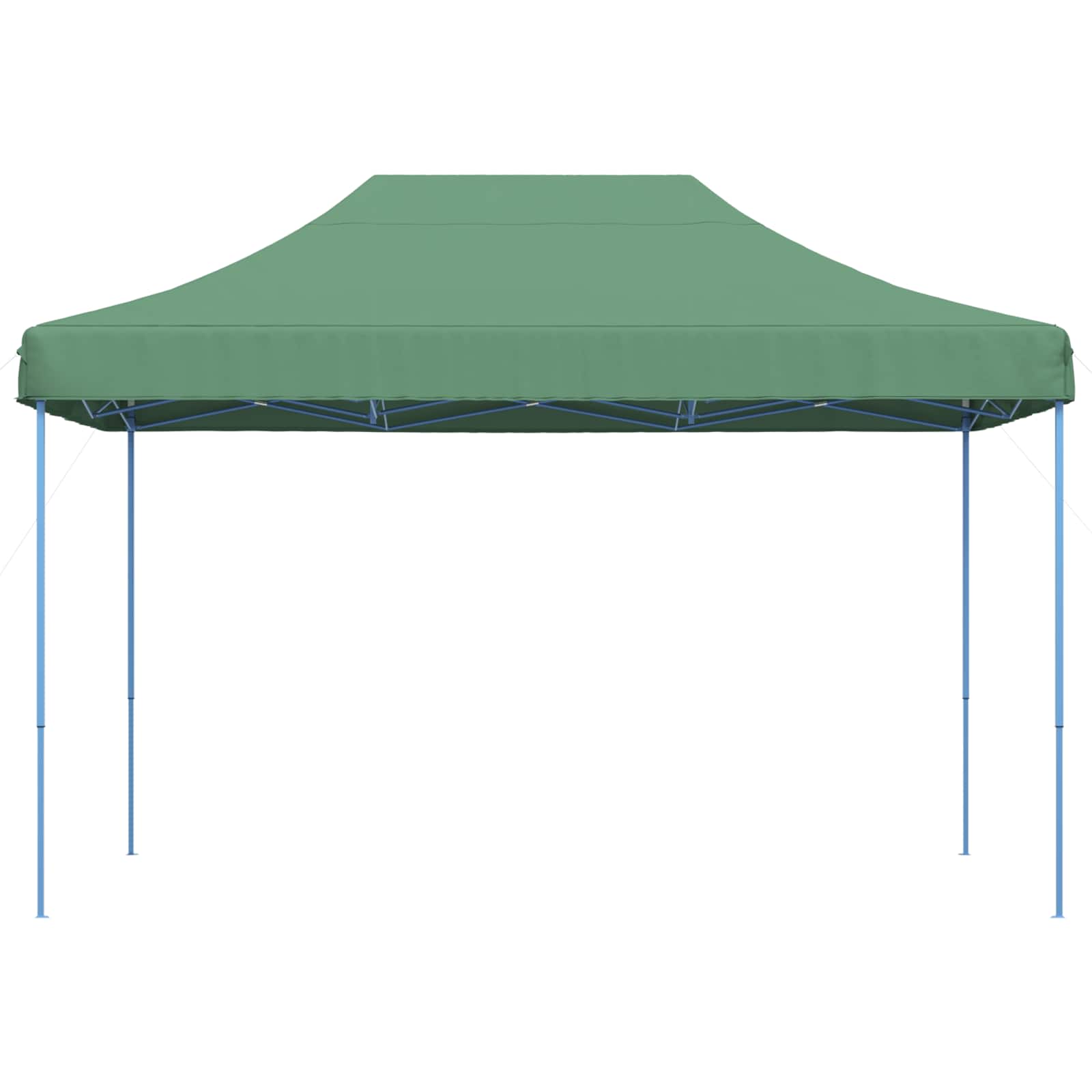 Šator za zabave Zelena 279 x 410 x 315 cm Oxford tkanina