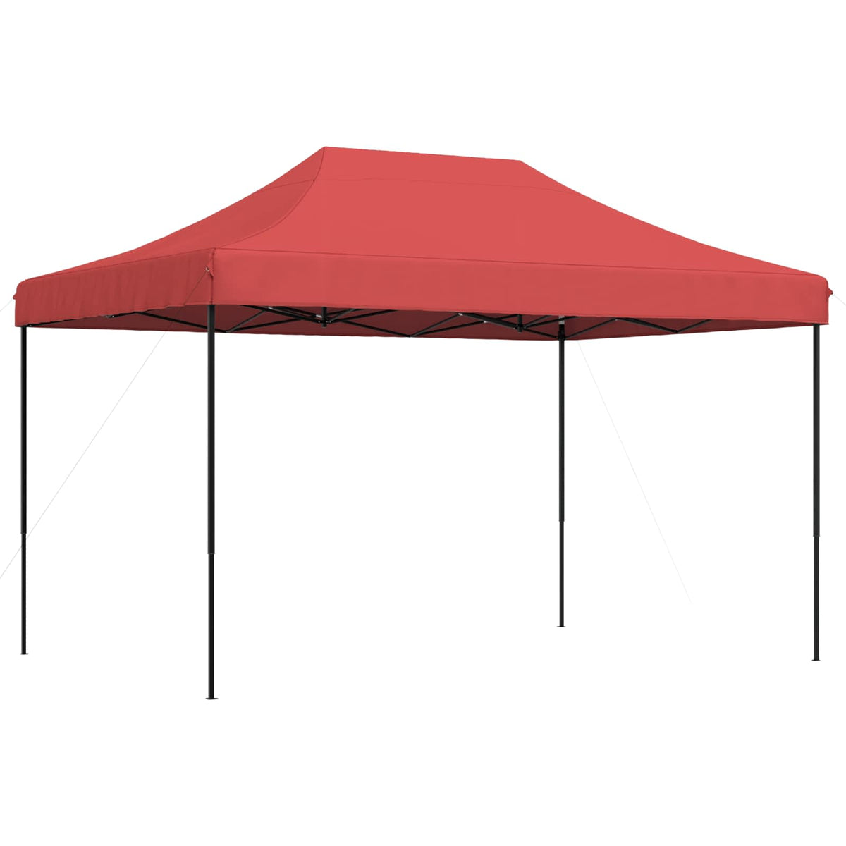 Šator za zabave Tamno crvena 279 x 410 x 315 cm Oxford tkanina