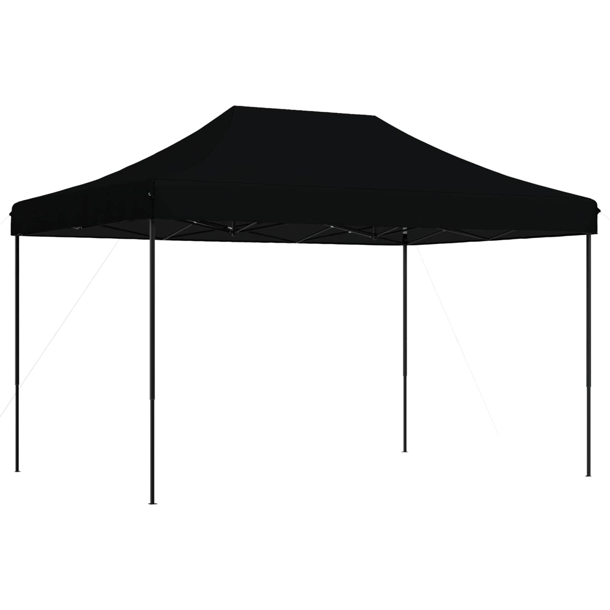 Šator za zabave Crna 279 x 410 x 315 cm Oxford tkanina
