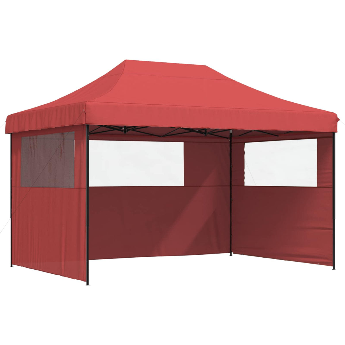 Šator za zabave Tamno crvena 279 x 410 x 315 cm Oxford tkanina