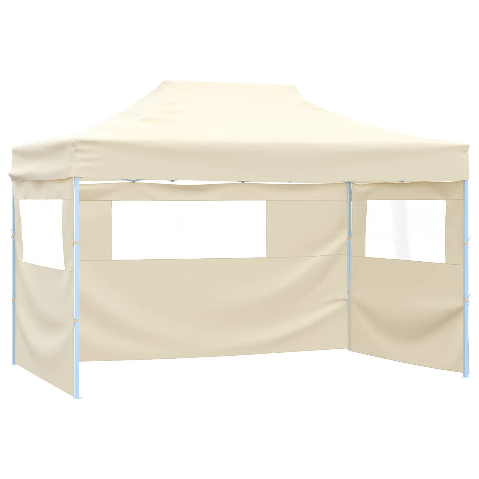 Šator za zabave Krema 280 x 410 x 315 cm Oxford tkanina