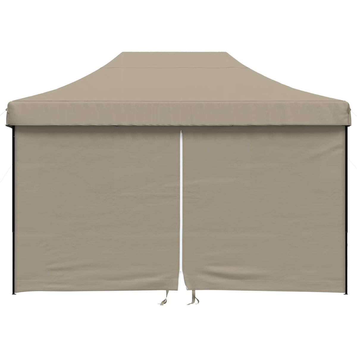 Šator za zabave Sivo-smeđa 279 x 410 x 315 cm Oxford tkanina
