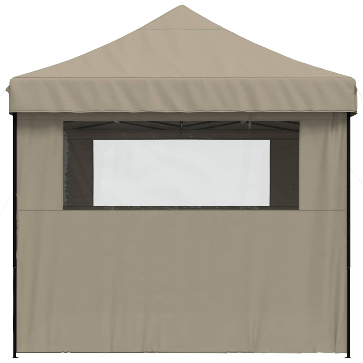 Šator za zabave Sivo-smeđa 279 x 410 x 315 cm Oxford tkanina
