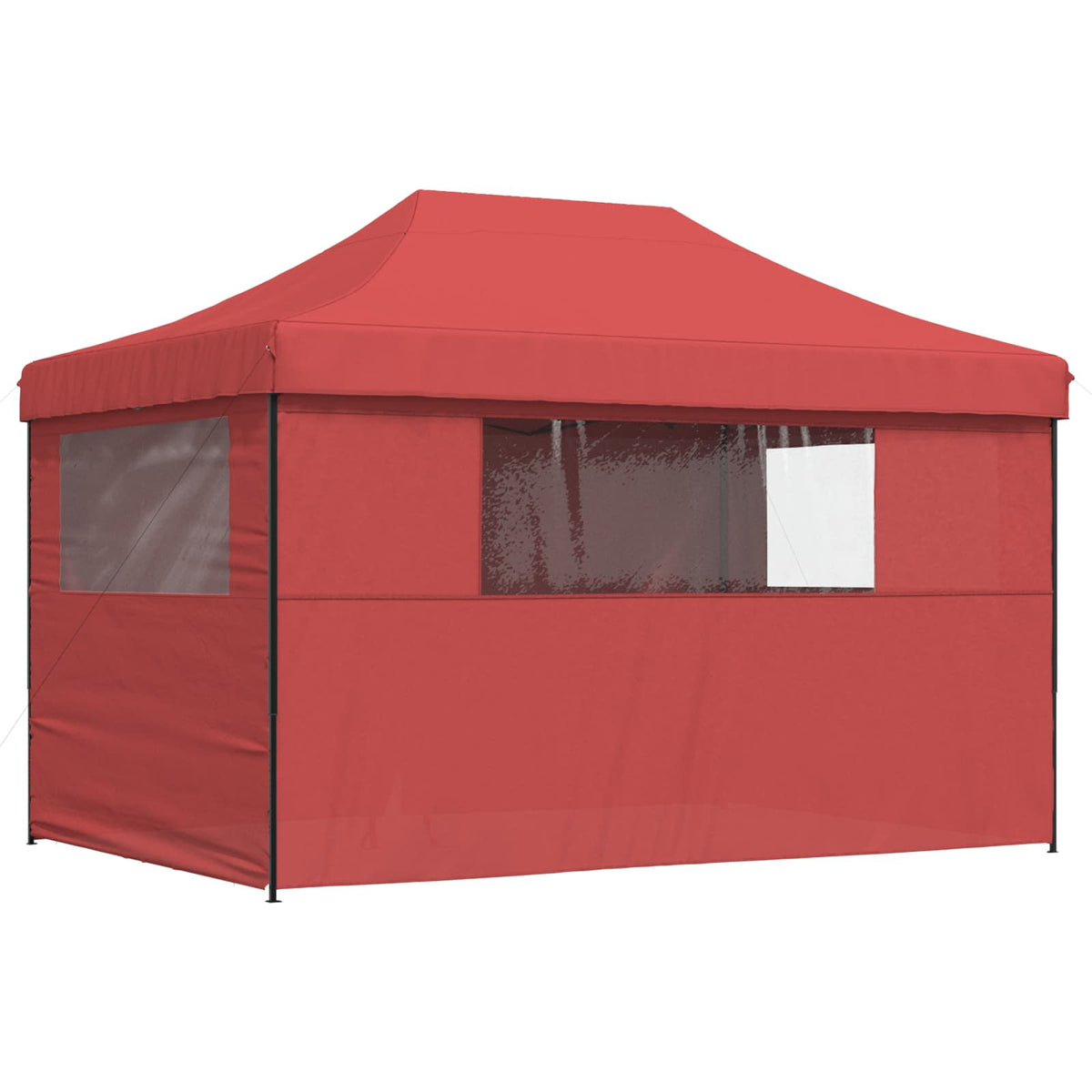 Šator za zabave Tamno crvena 279 x 410 x 315 cm Oxford tkanina