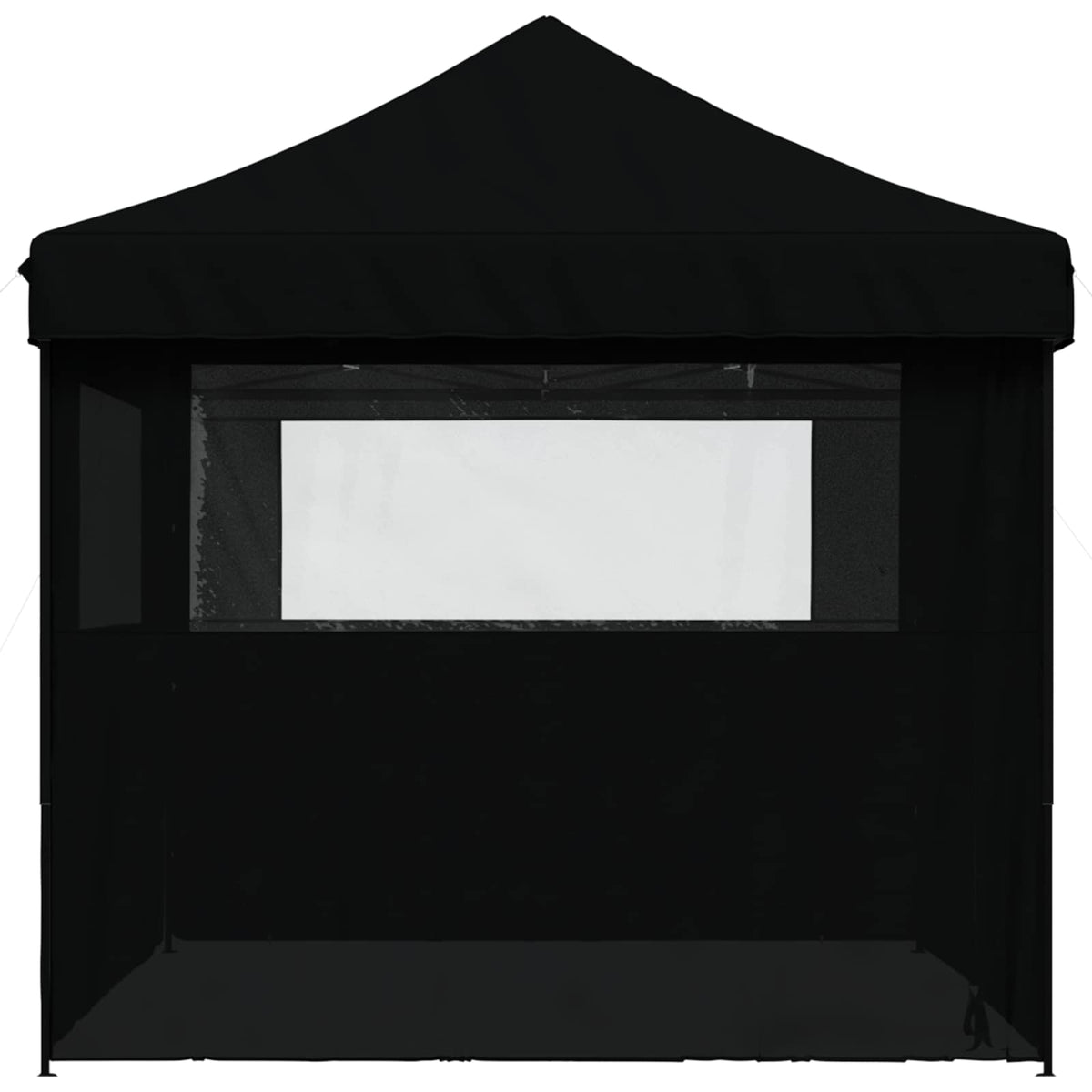 Šator za zabave Crna 279 x 410 x 315 cm Oxford tkanina