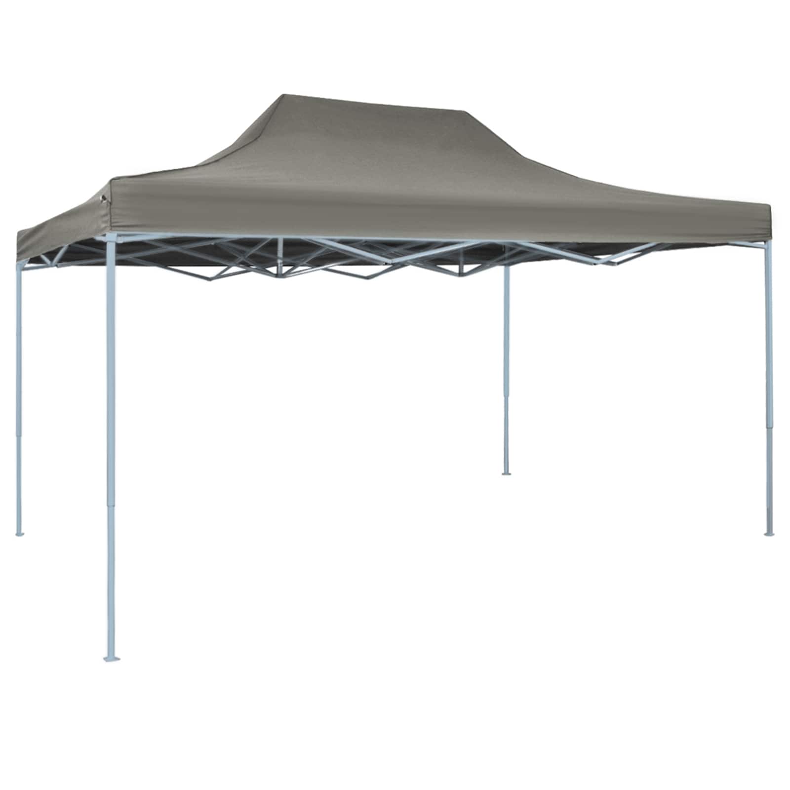 Šator za zabave Antracit 291 x 431 x 315 cm Oxford tkanina