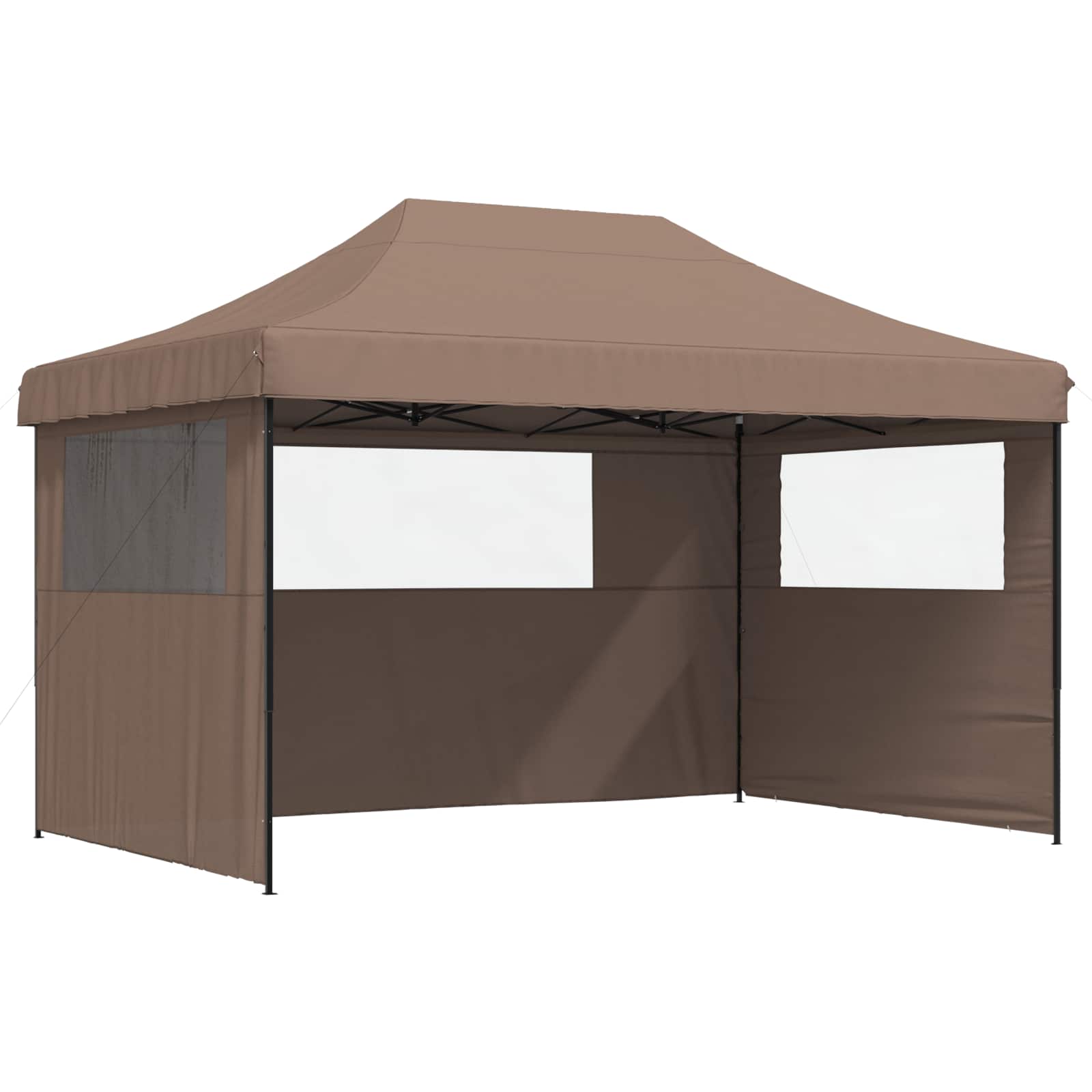 Šator za zabave Smeđa 292 x 440 x 315 cm Oxford tkanina