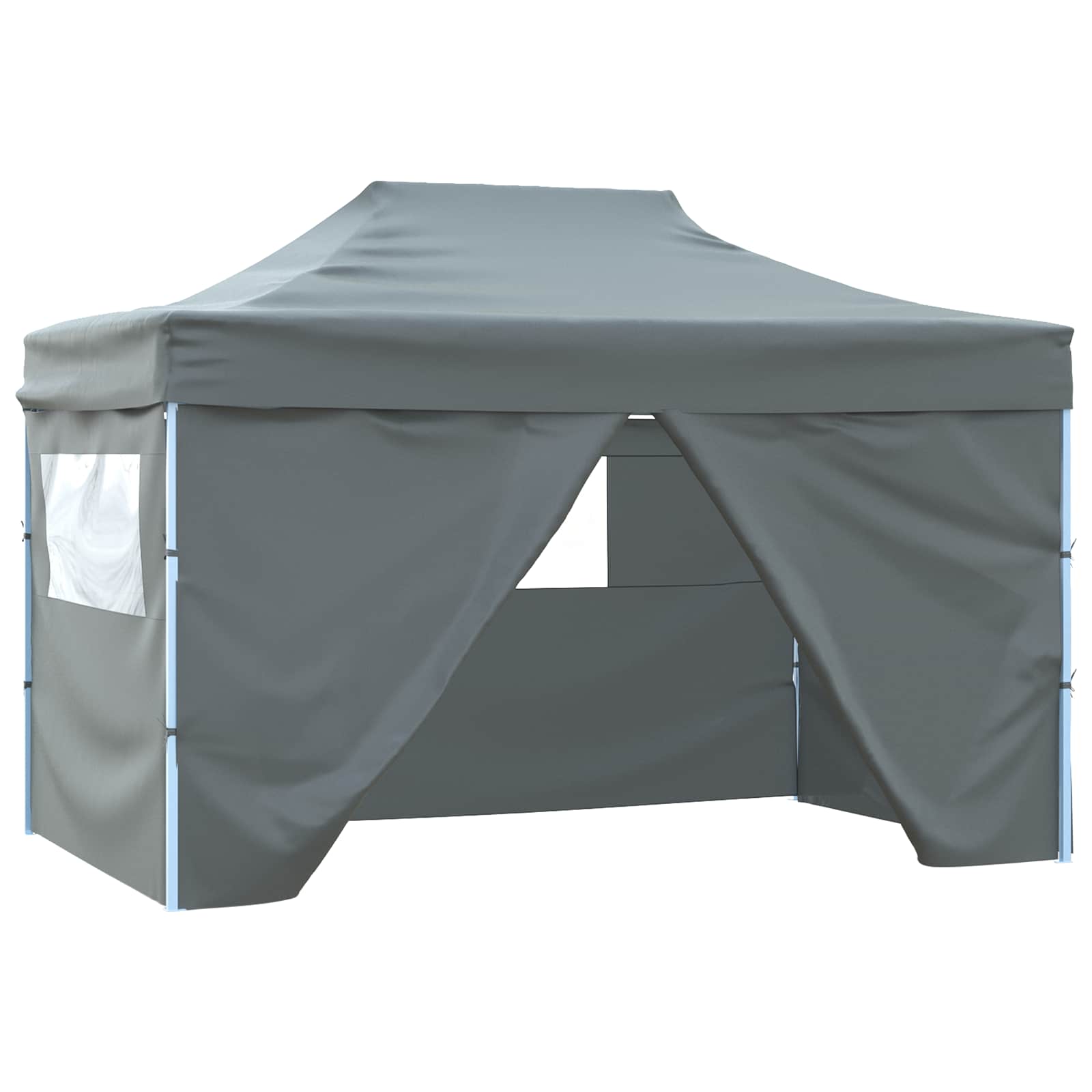 Šator za zabave Antracit 291 x 431 x 315 cm Oxford tkanina