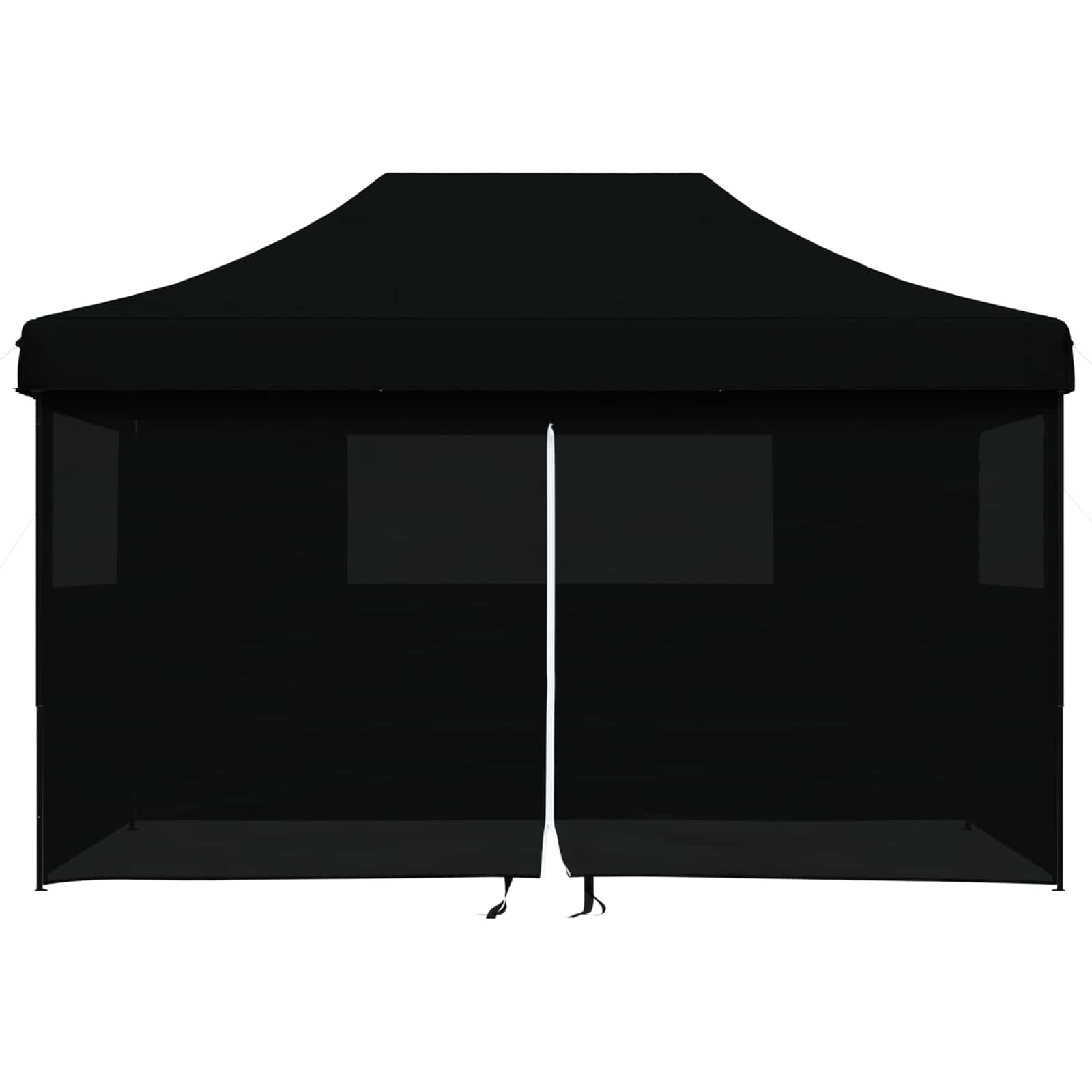 Šator za zabave Crna 292 x 440 x 315 cm Oxford tkanina