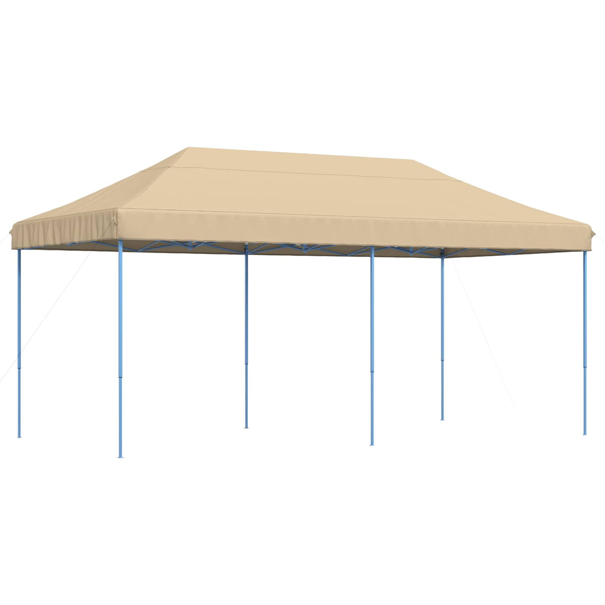 Šator za zabave Bež 292 x 580 x 315 cm Oxford tkanina