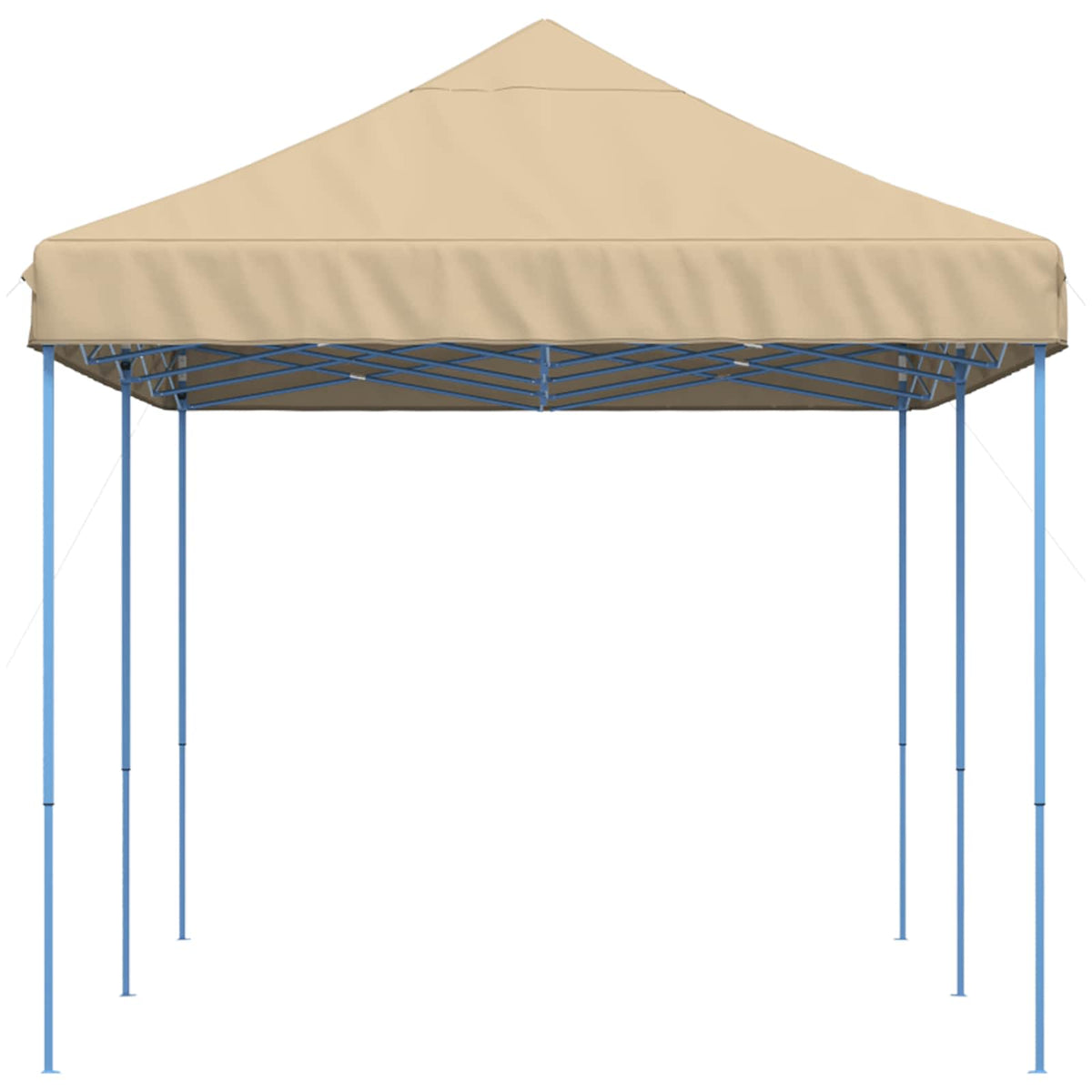 Šator za zabave Bež 292 x 580 x 315 cm Oxford tkanina