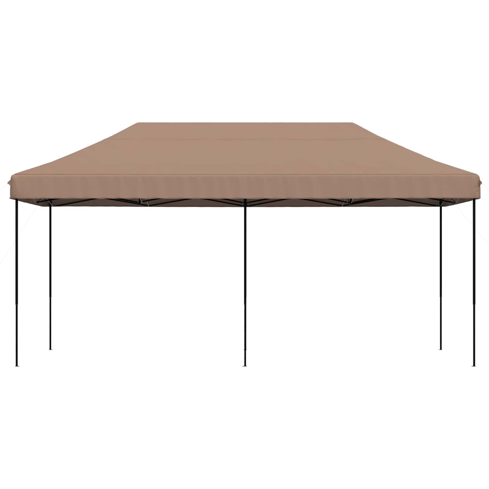Šator za zabave Smeđa 292 x 580 x 315 cm Oxford tkanina