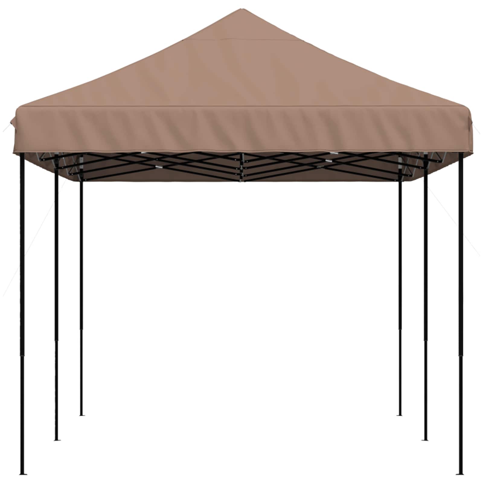 Šator za zabave Smeđa 292 x 580 x 315 cm Oxford tkanina