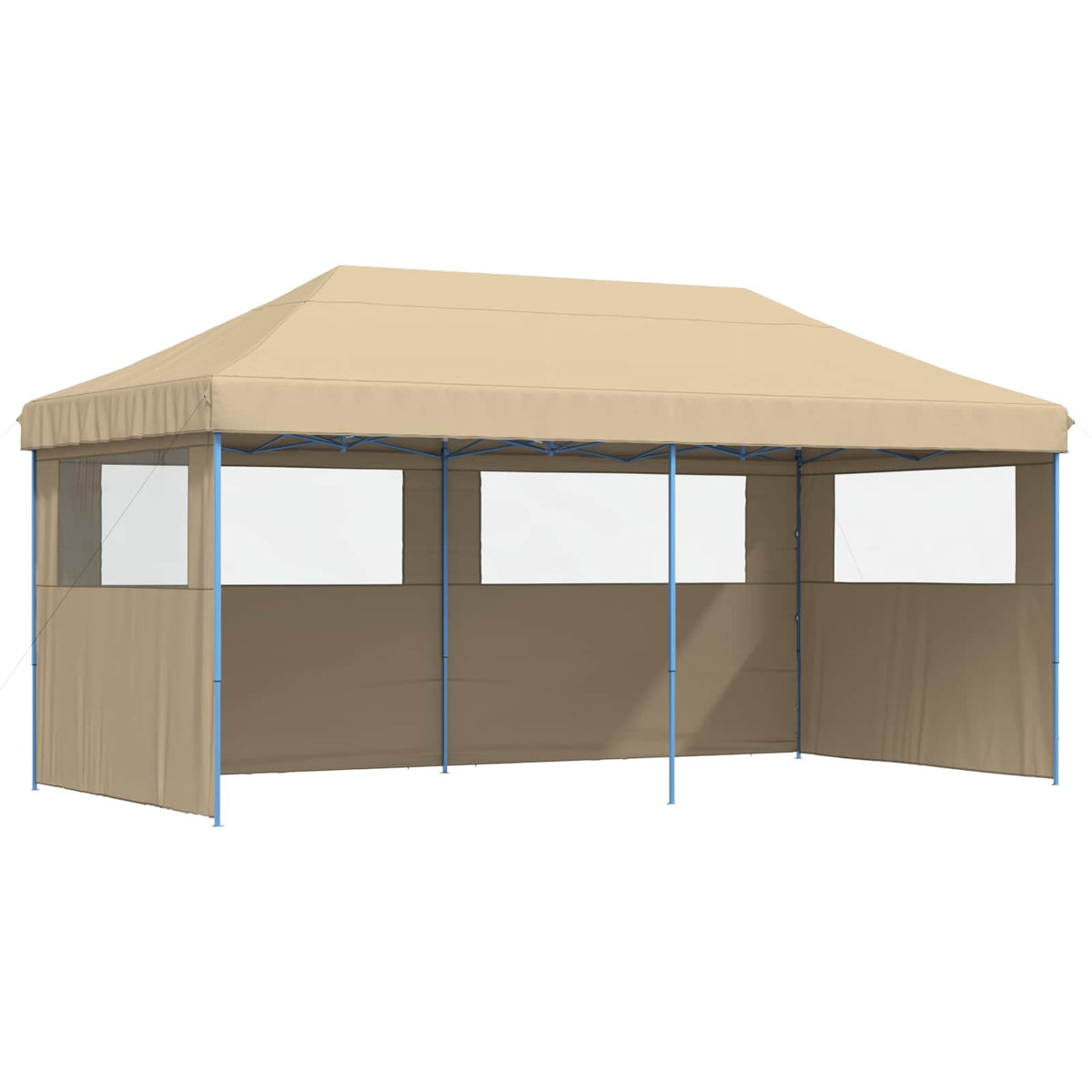 Šator za zabave Bež 292 x 580 x 315 cm Oxford tkanina