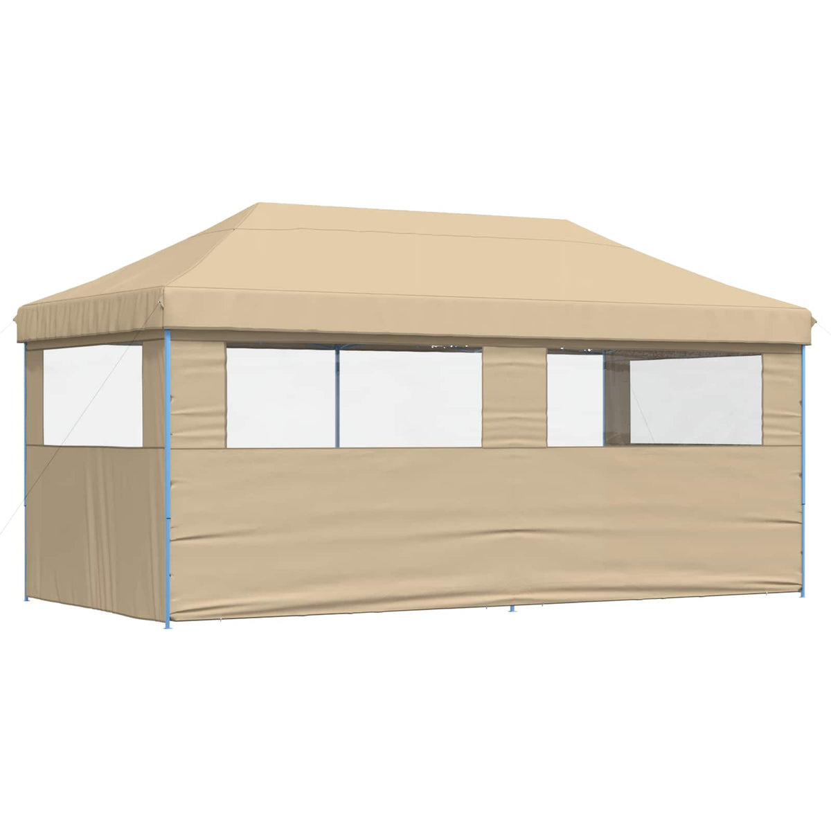 Šator za zabave Bež 292 x 580 x 315 cm Oxford tkanina