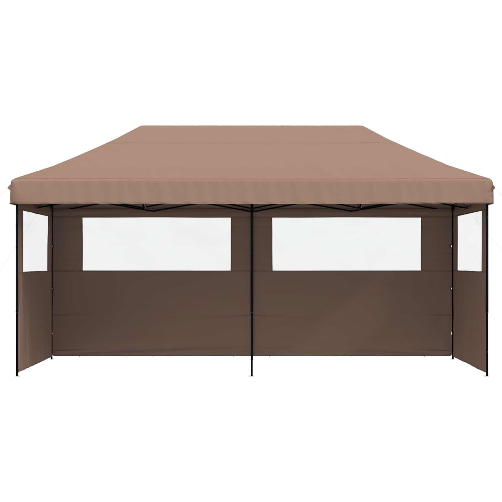 Šator za zabave Smeđa 292 x 580 x 315 cm Oxford tkanina