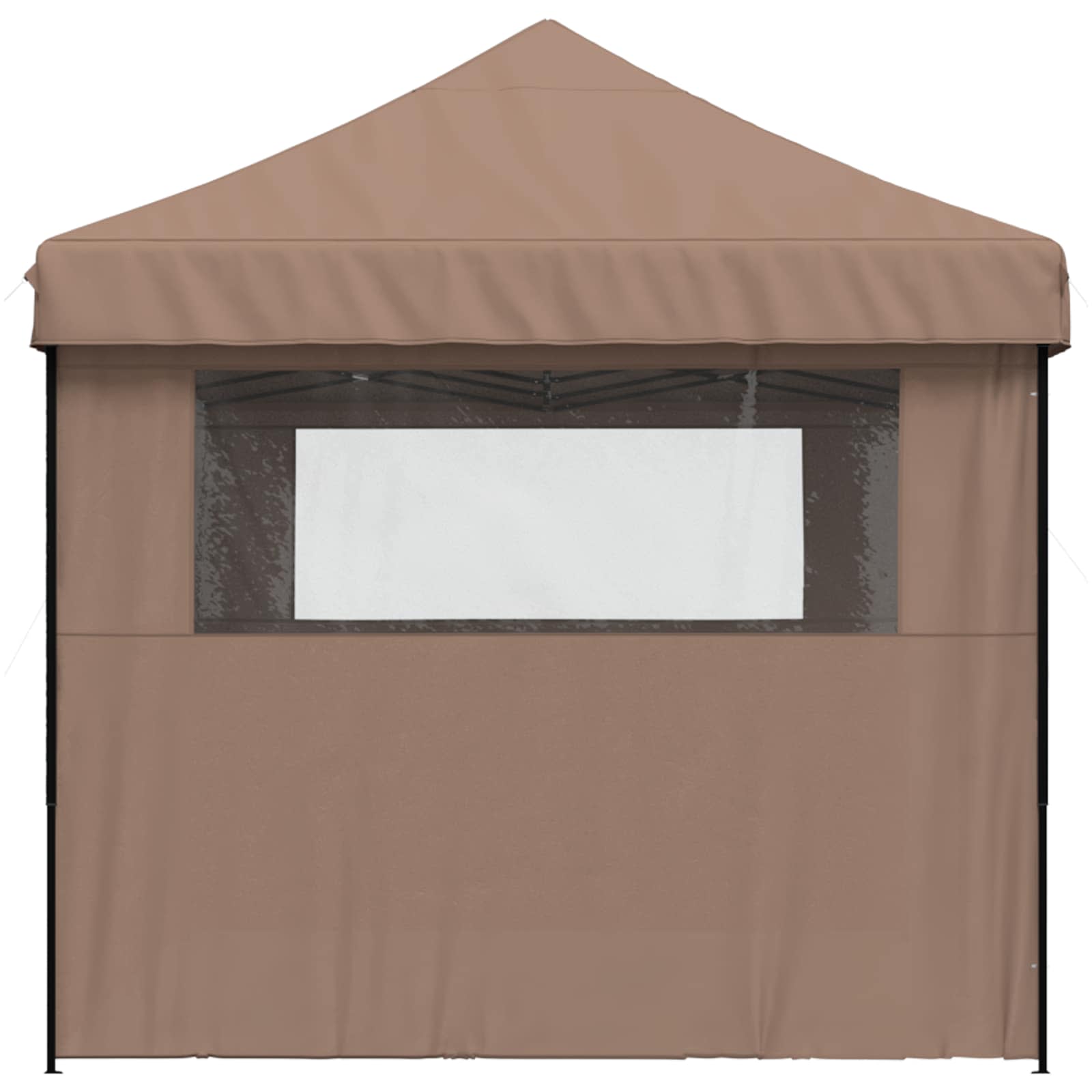Šator za zabave Smeđa 292 x 580 x 315 cm Oxford tkanina