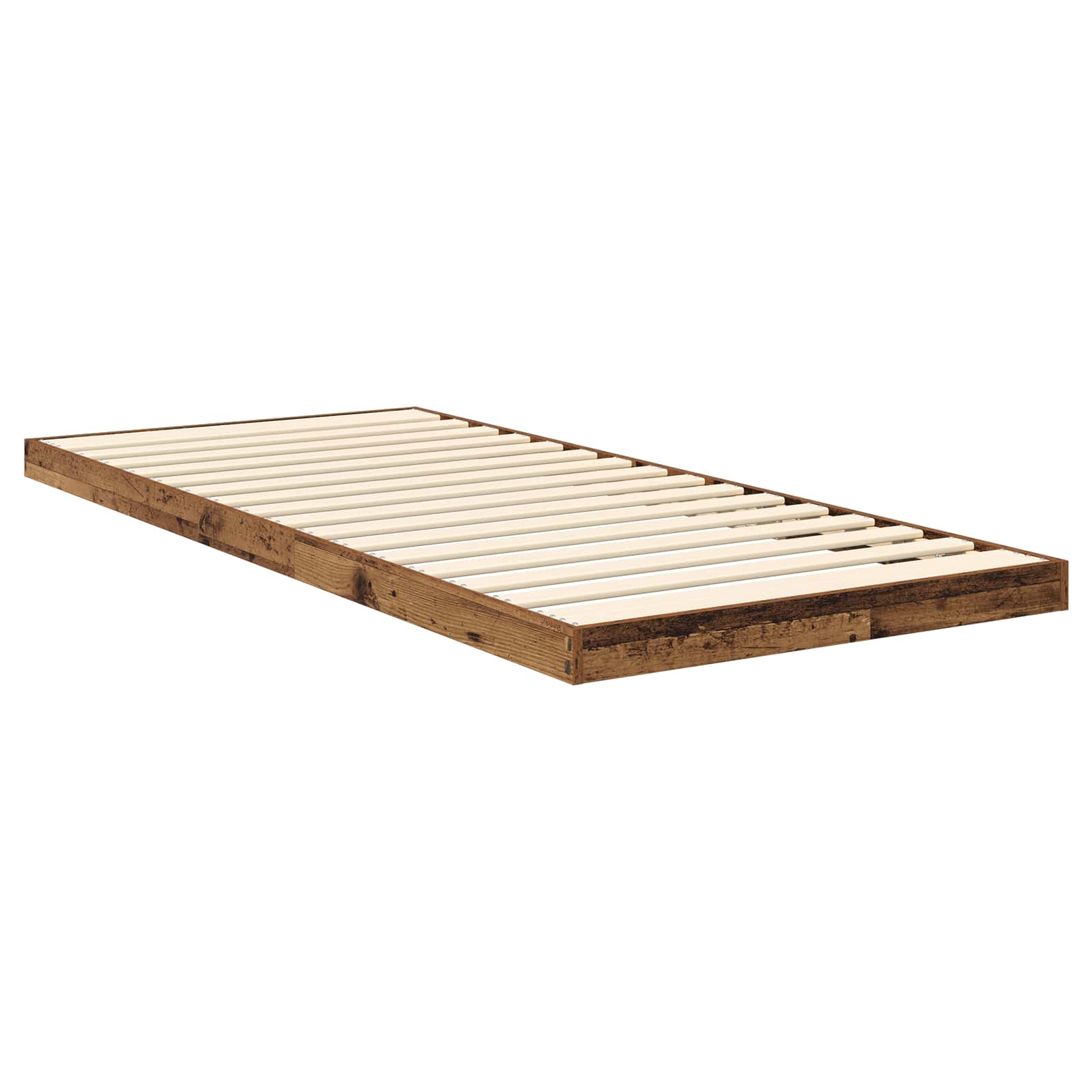 Krevet s daskama Staro drvo 75 x 190 cm Konstruirano drvo