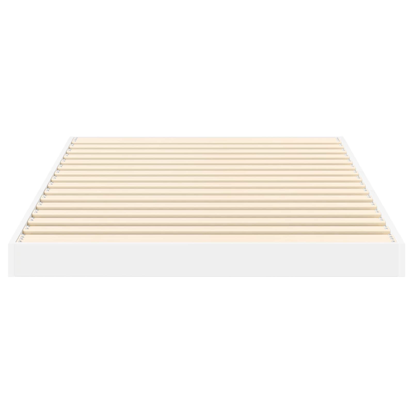 Krevet s daskama Bijelo 80 x 200 cm Konstruirano drvo