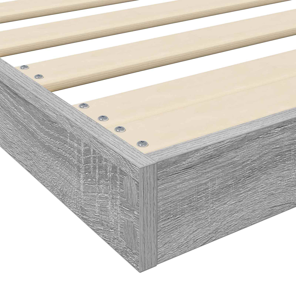 Krevet s daskama Siva Sonoma 80 x 200 cm Konstruirano drvo