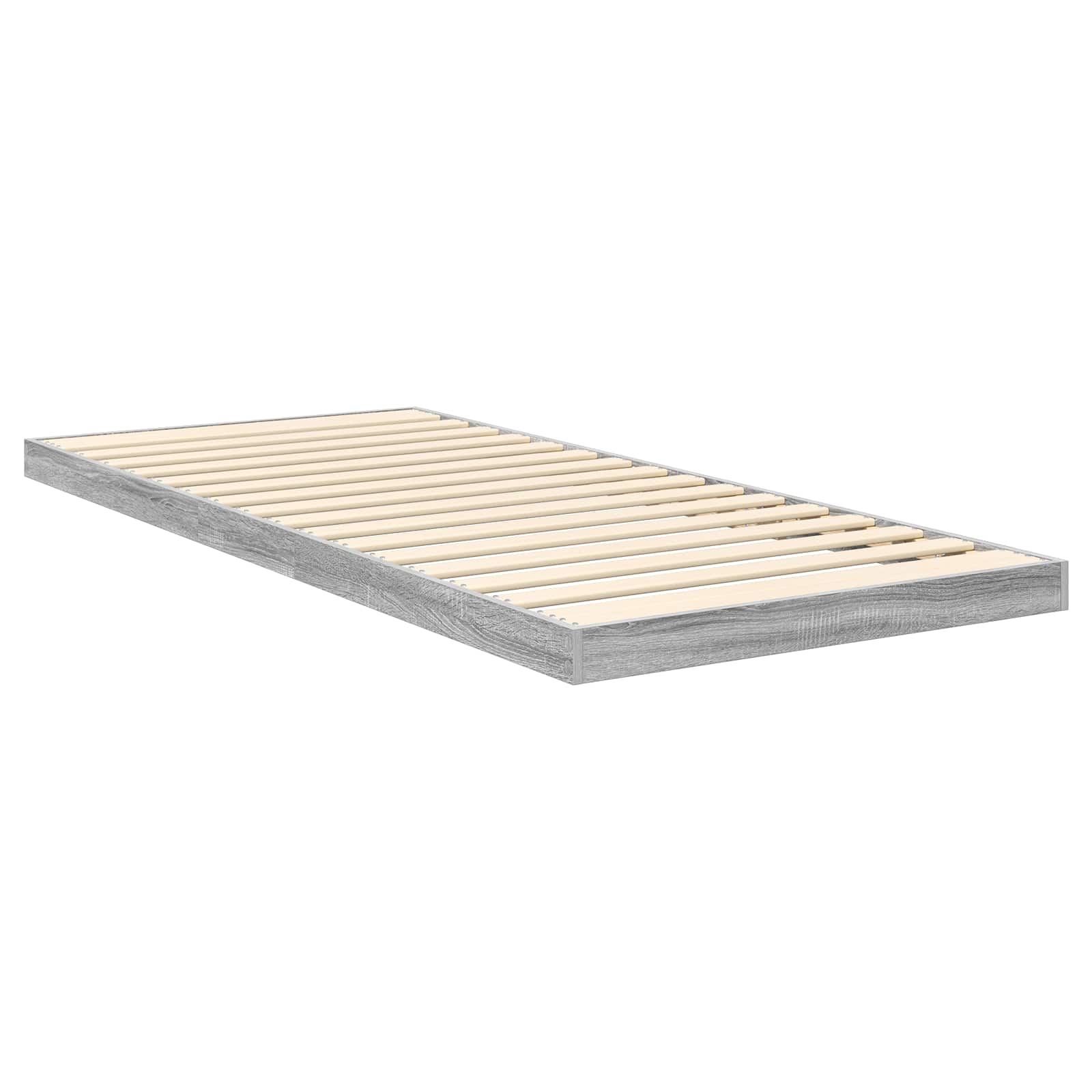 Krevet s daskama Siva Sonoma 80 x 200 cm Konstruirano drvo