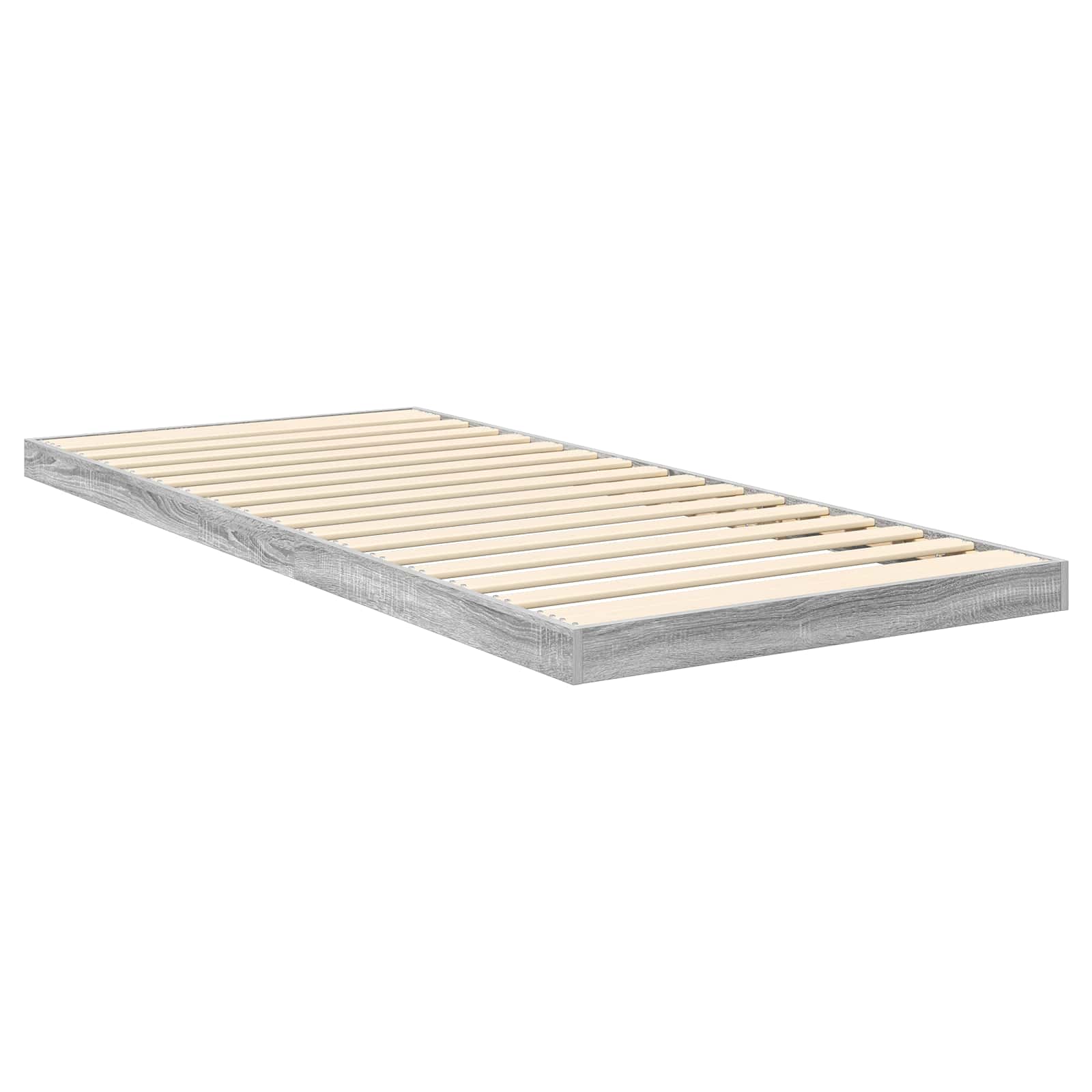 Krevet s daskama Siva Sonoma 80 x 200 cm Konstruirano drvo