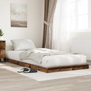 Krevet s daskama Staro drvo 100 x 200 cm Konstruirano drvo