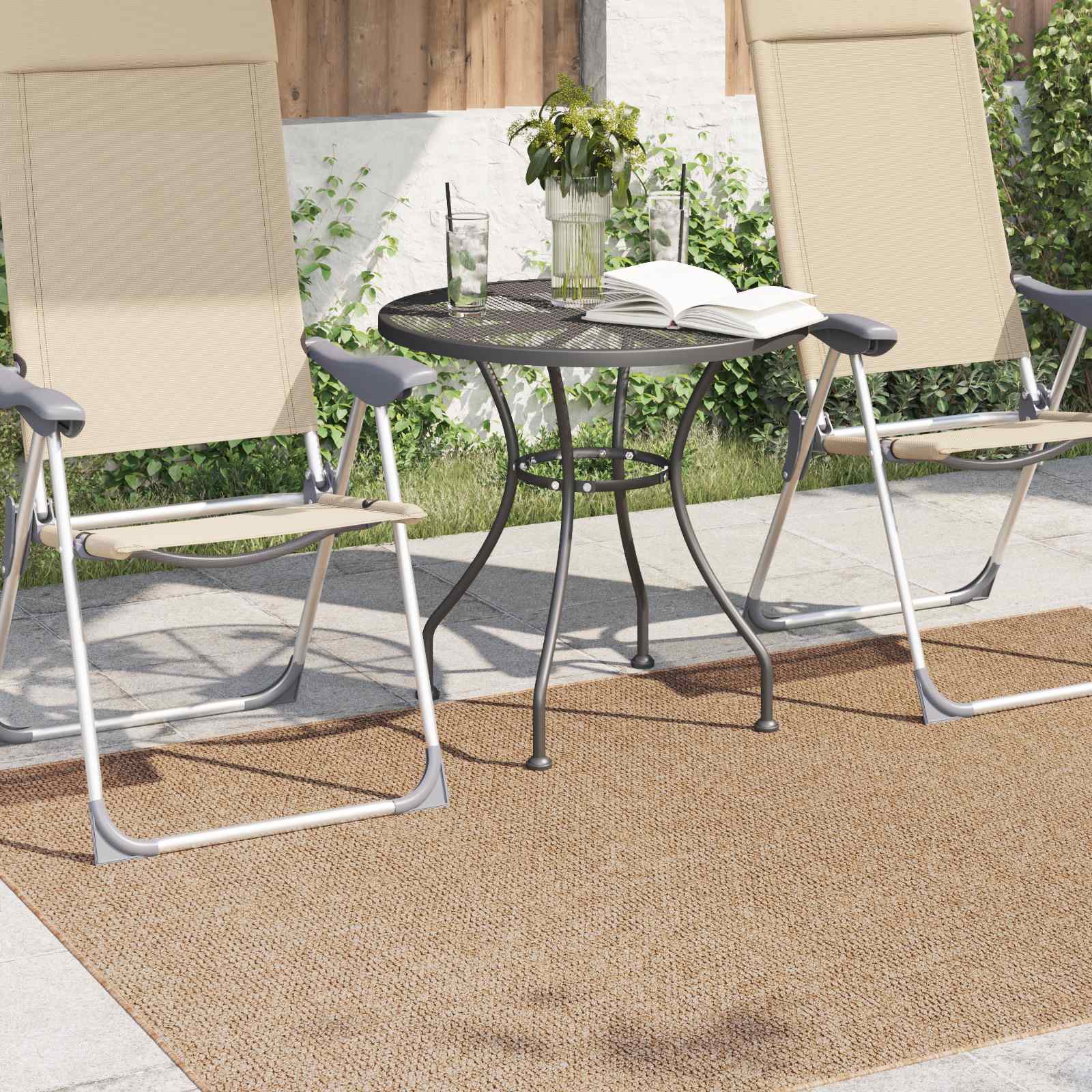Tepisi za područja AGIRA Prirodna 200 x 140 cm Poliester