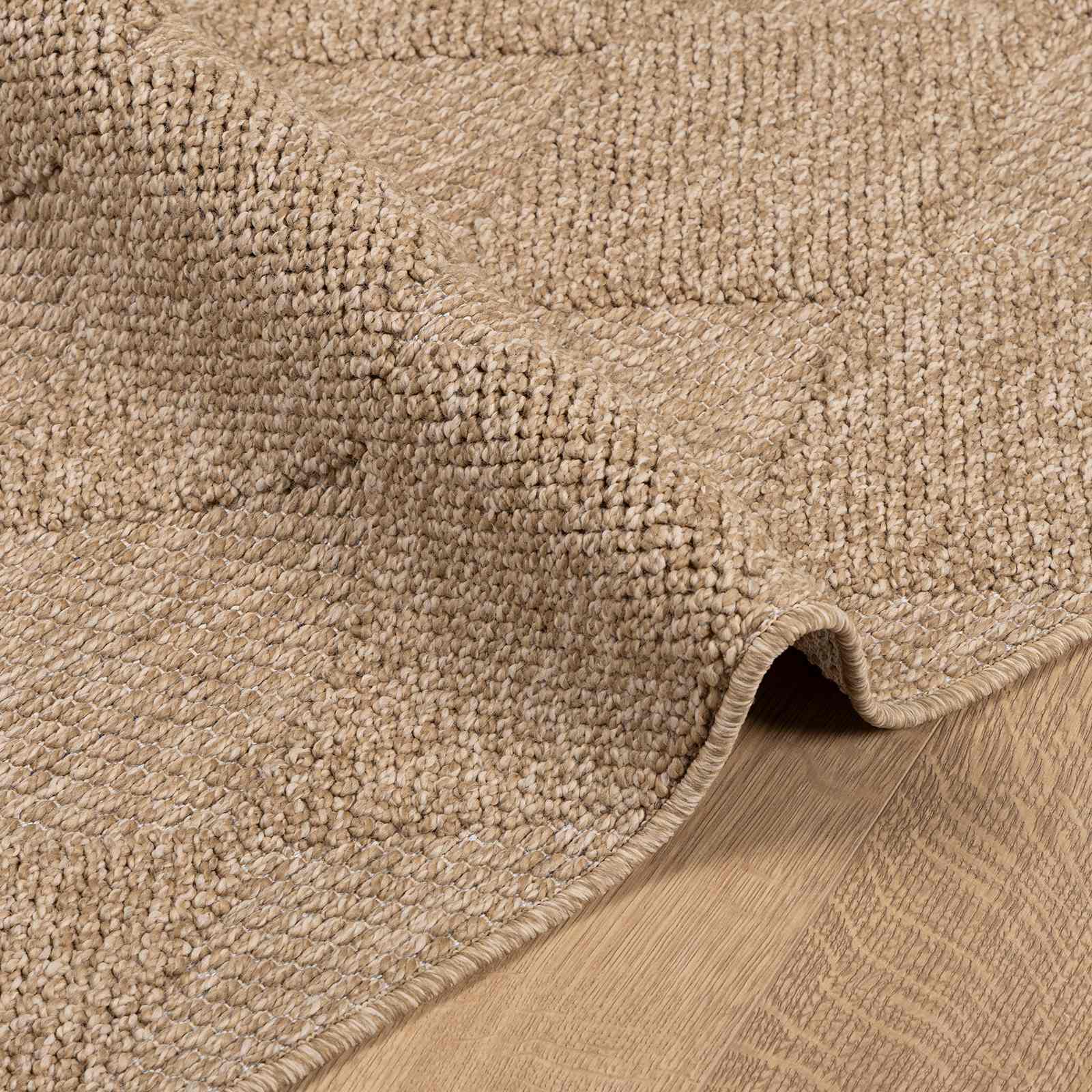 Tepisi za područja AGIRA Prirodna 200 x 200 cm Poliester