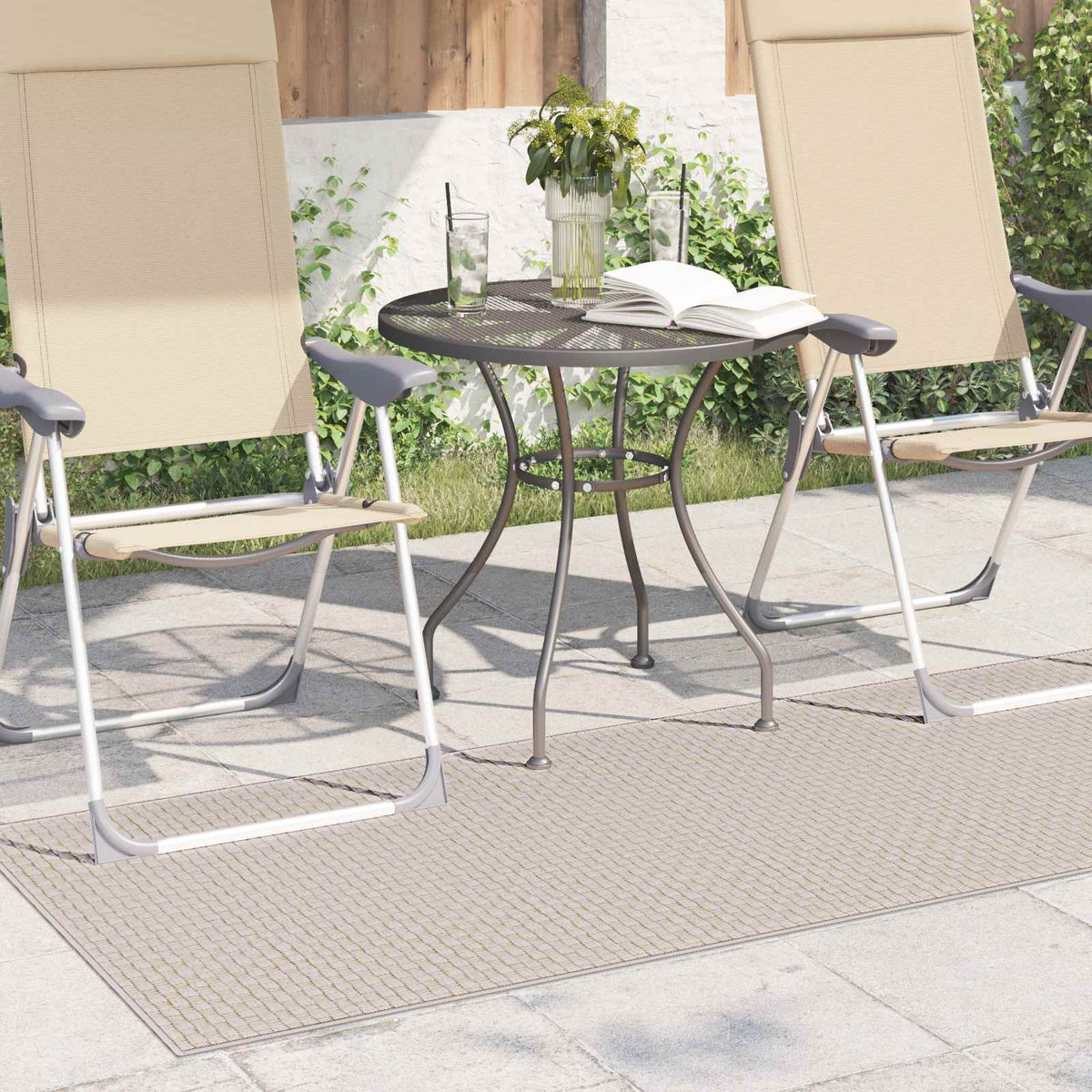 Tepisi za područja Pravokutni FARO Krema 150 x 80 cm Poliester