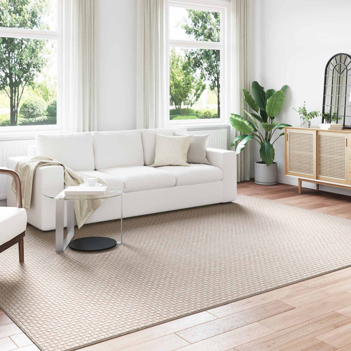 Tepisi za područja Pravokutni FARO Krema 280 x 200 cm Poliester