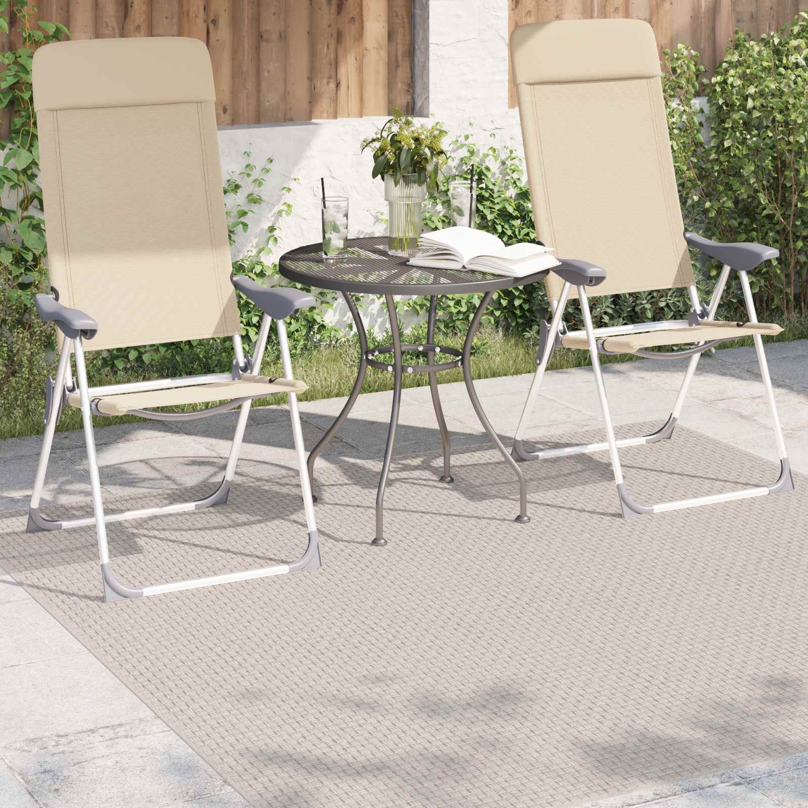 Tepisi za područja Četvrtasti FARO Krema 200 x 200 cm Poliester
