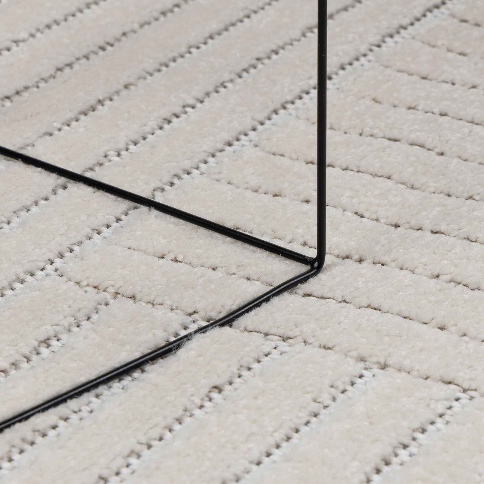 Tepisi za područja PALMERAS Krema 150 x 80 cm Poliester