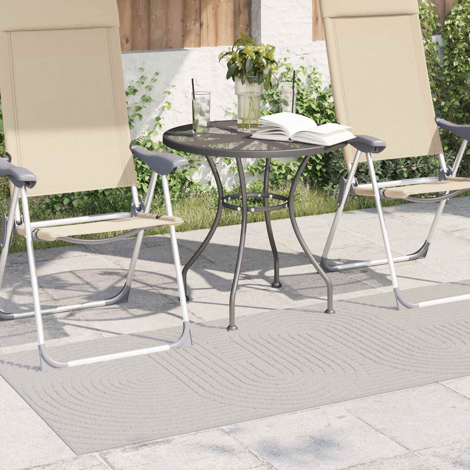Tepisi za područja PALMERAS Krema 200 x 80 cm Poliester