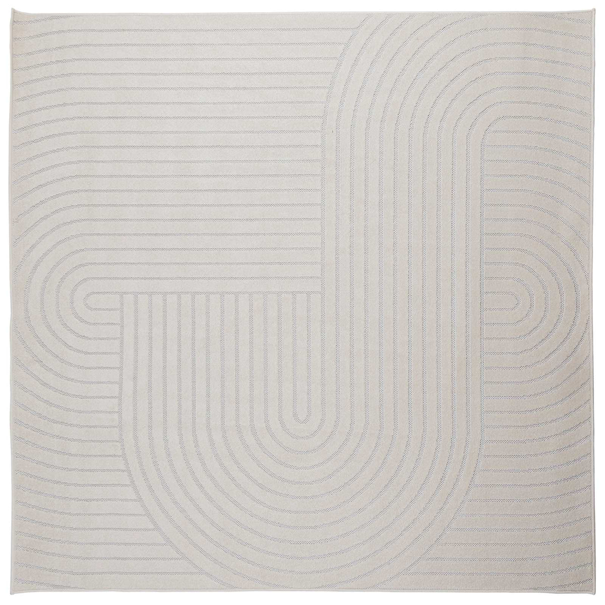 Tepisi za područja PALMERAS Krema 200 x 200 cm Poliester