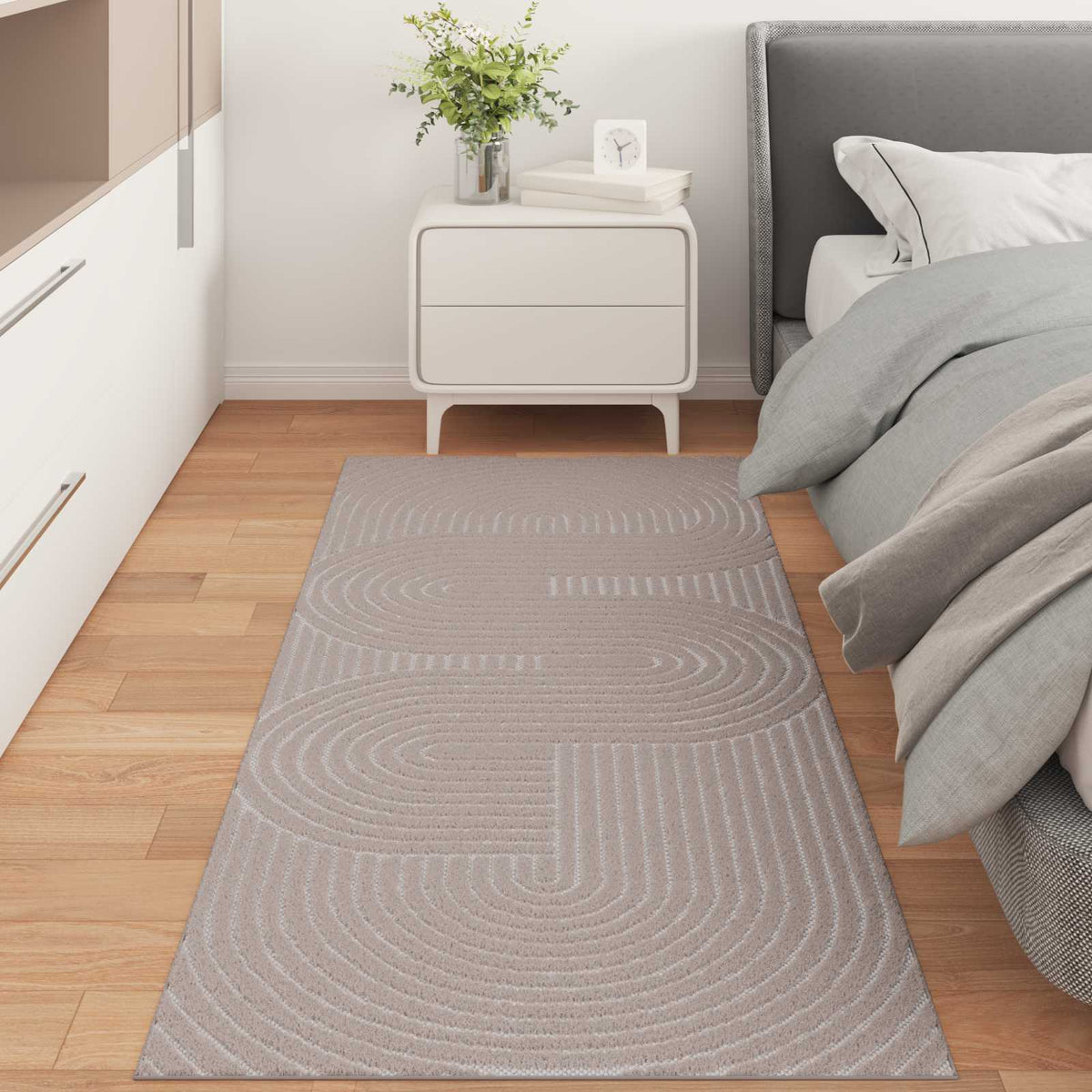 Tepih za unutarnju i vanjsku uporabu PALMERAS Bež 80 x 150 cm