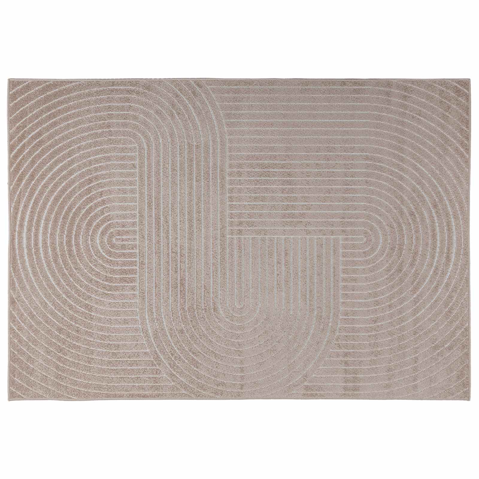 Tepisi za područja PALMERAS Bež 170 x 120 cm Poliester