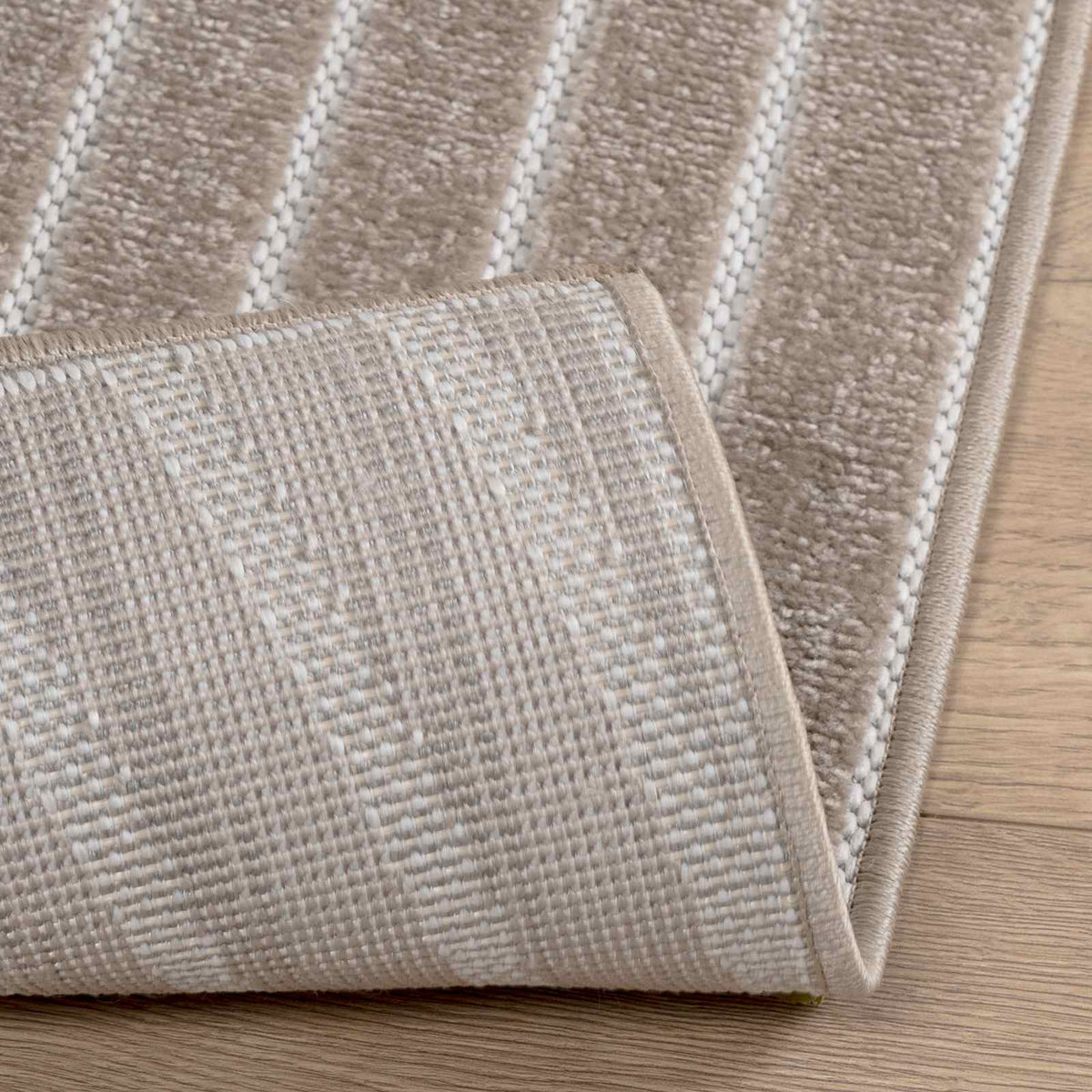 Tepisi za područja PALMERAS Bež 200 x 200 cm Poliester