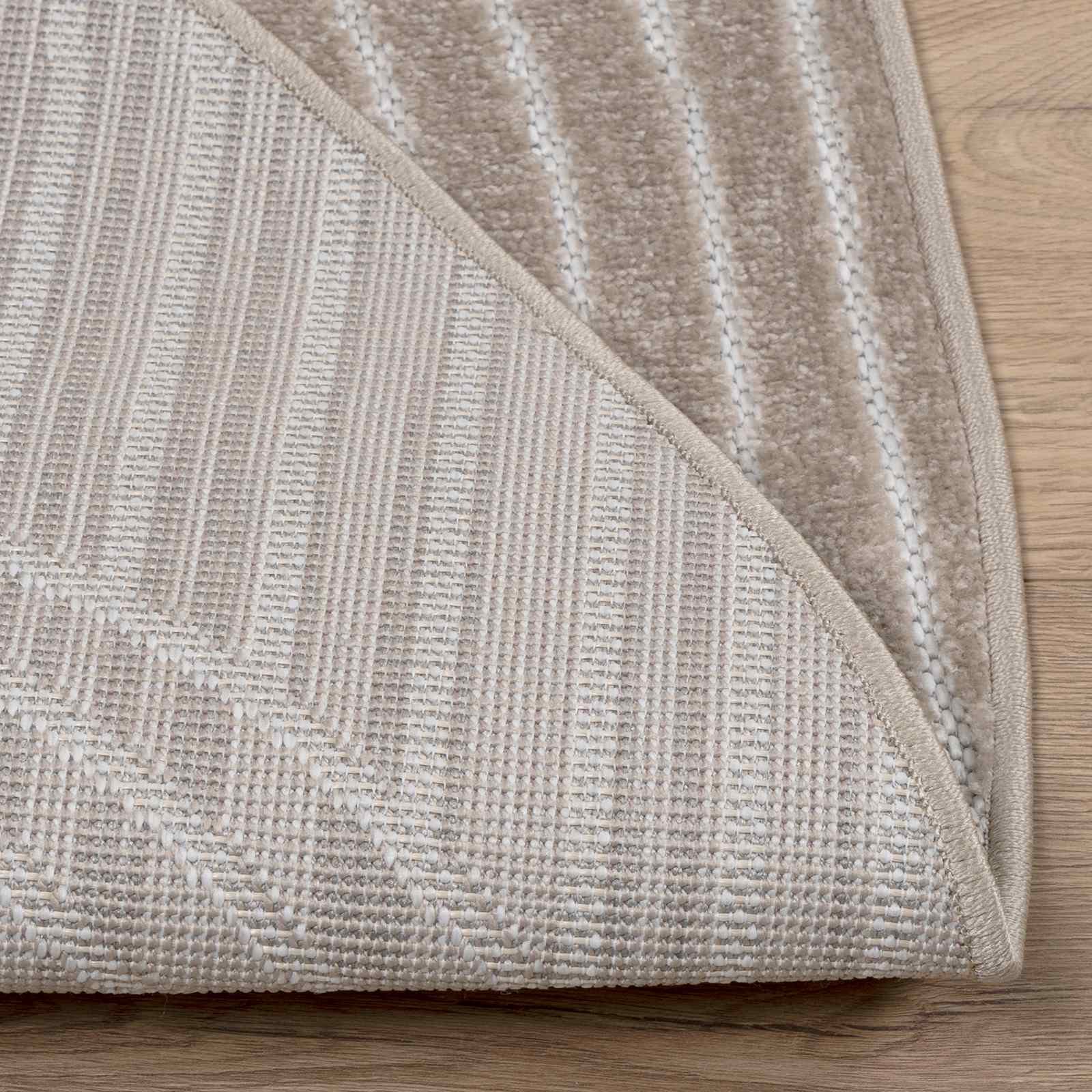 Tepisi za područja Kružni PALMERAS Bež Ø 120 CM Poliester