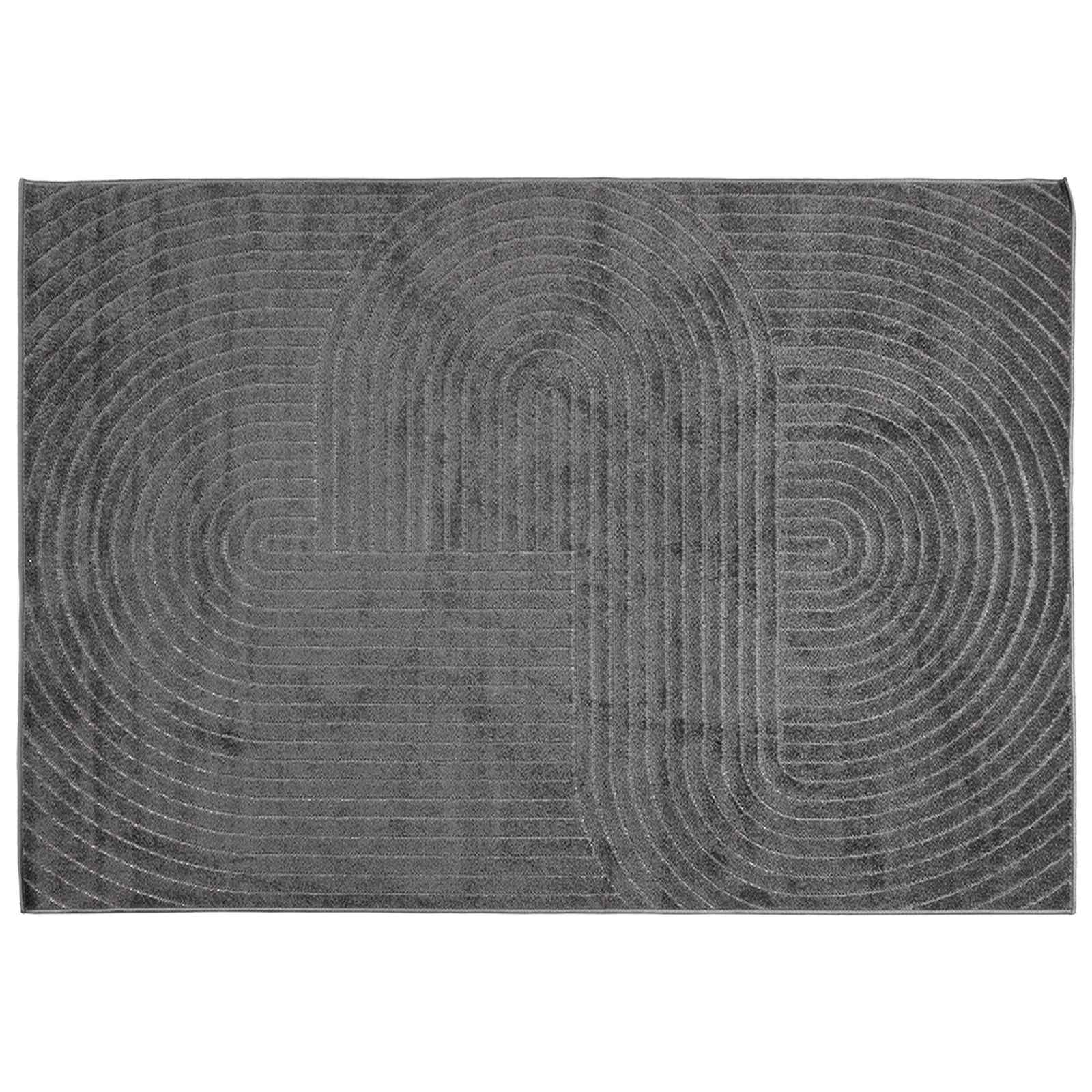 Tepisi za područja PALMERAS Antracit 170 x 120 cm Poliester