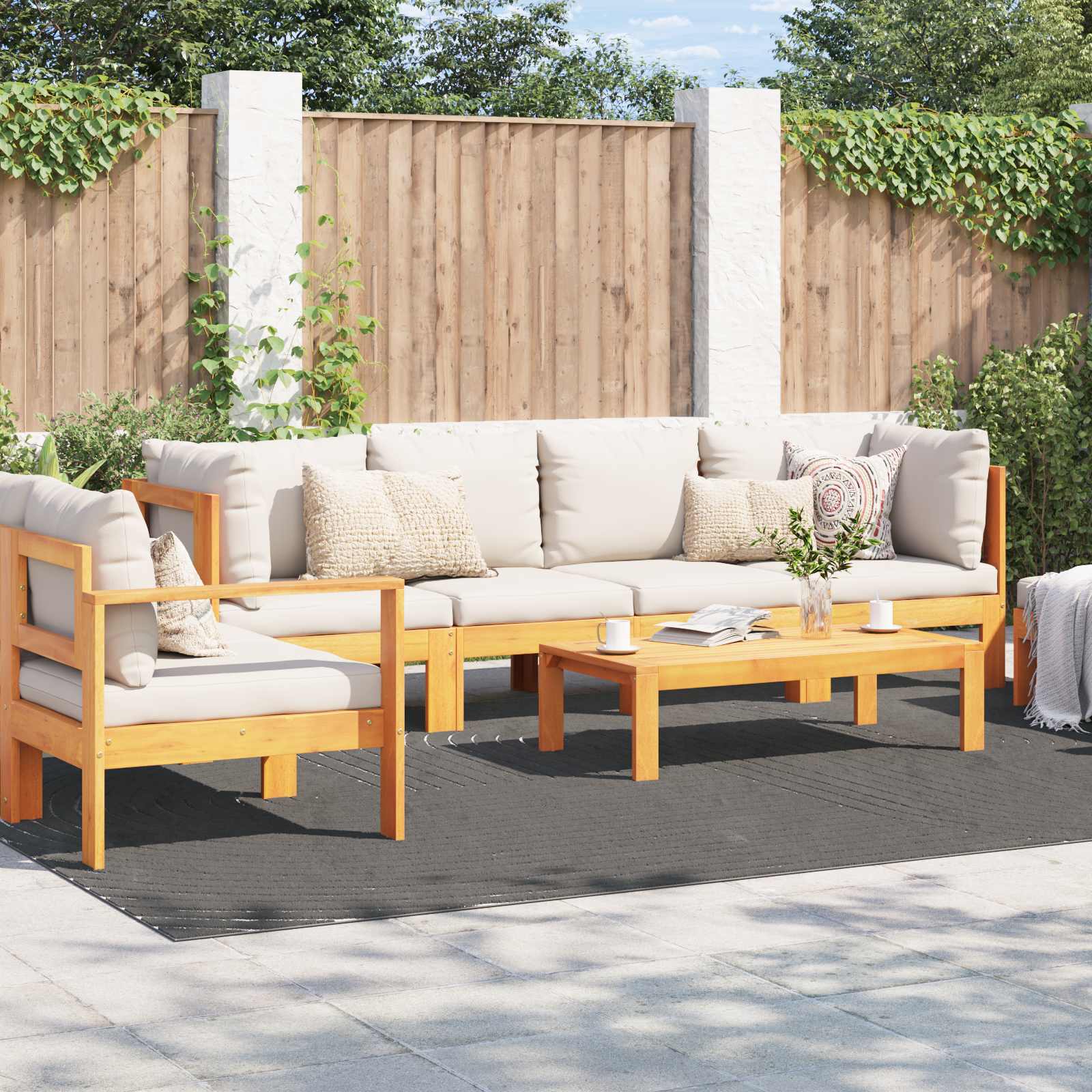 Tepisi za područja PALMERAS Antracit 280 x 200 cm Poliester