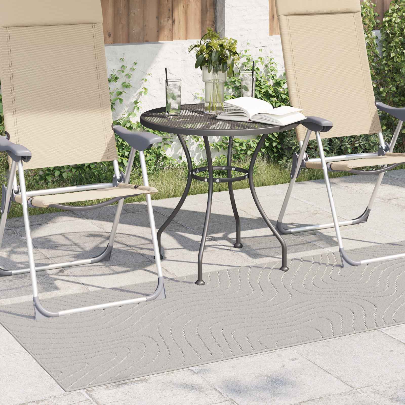Tepisi za područja PALMERAS Krema 150 x 80 cm Poliester