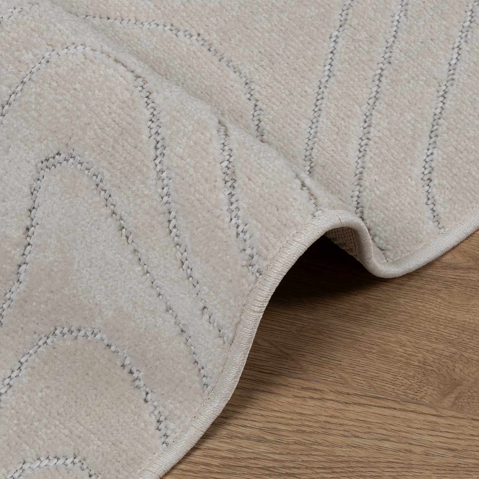 Tepisi za područja PALMERAS Krema 200 x 80 cm Poliester