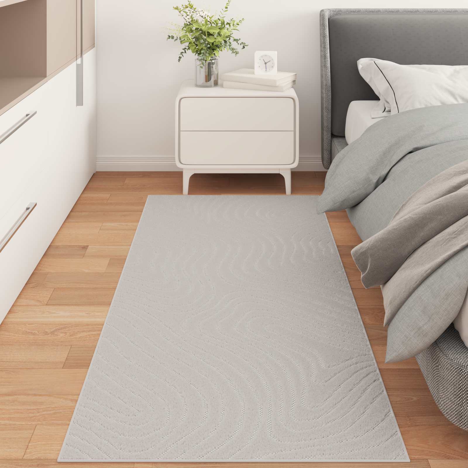 Tepisi za područja PALMERAS Krema 200 x 80 cm Poliester