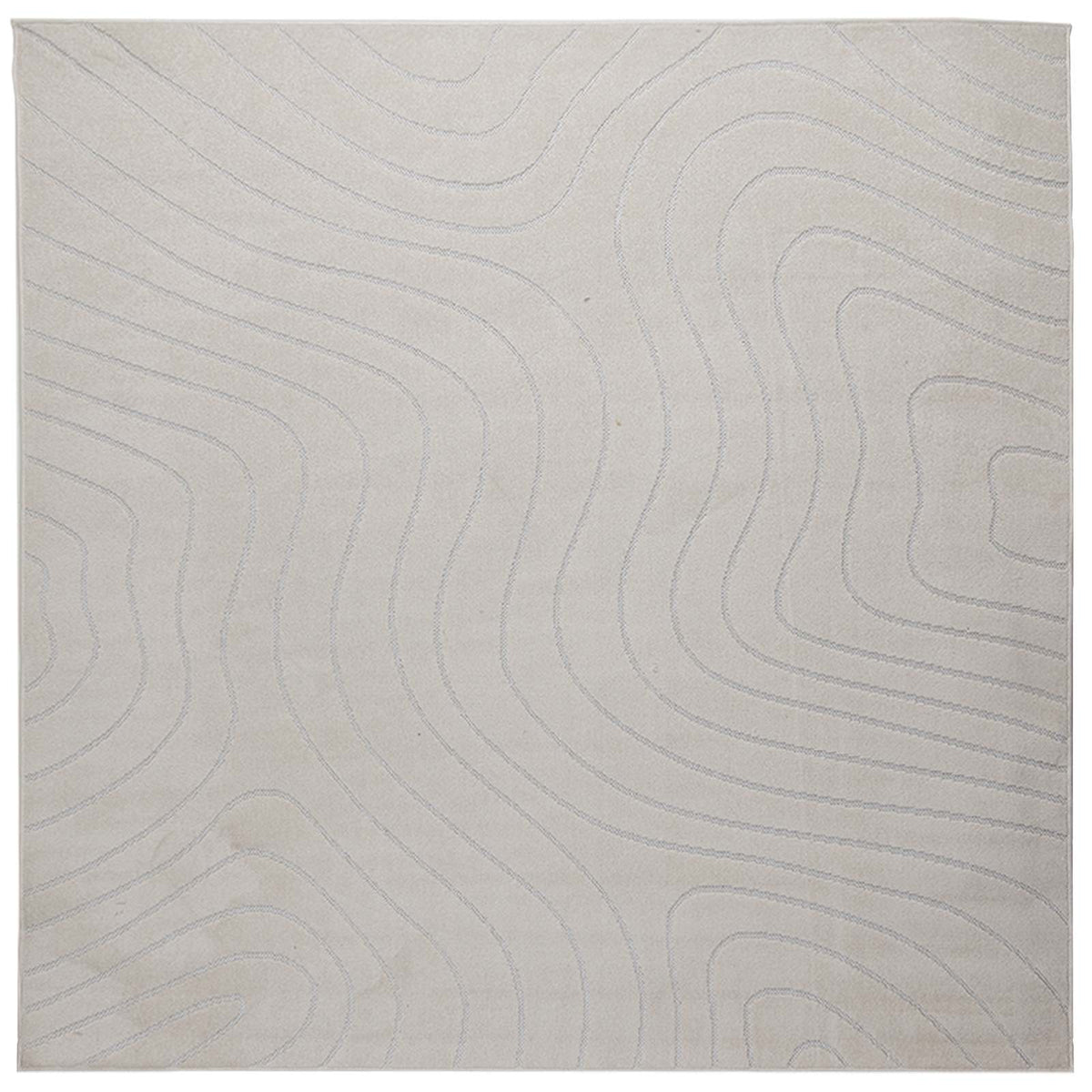 Tepisi za područja PALMERAS Krema 240 x 240 cm Poliester